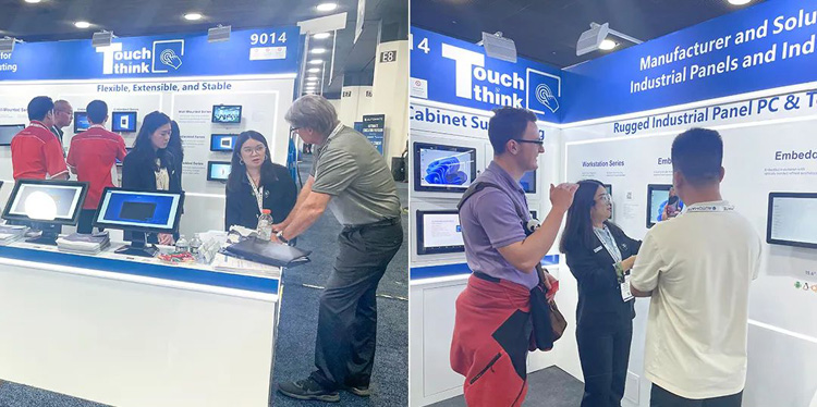 觸想AUTOMATE 2025展臺(tái)現(xiàn)場(chǎng)